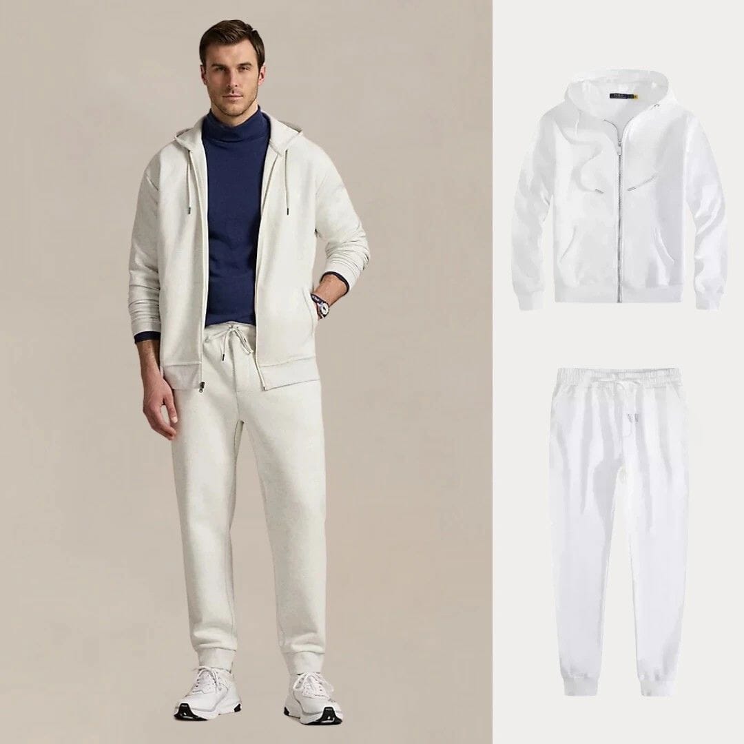 1 KAUFEN, 2 ERHALTEN – PREMIUM-FLEECE-SET URBAN COMFORT Adelstein WEISS S