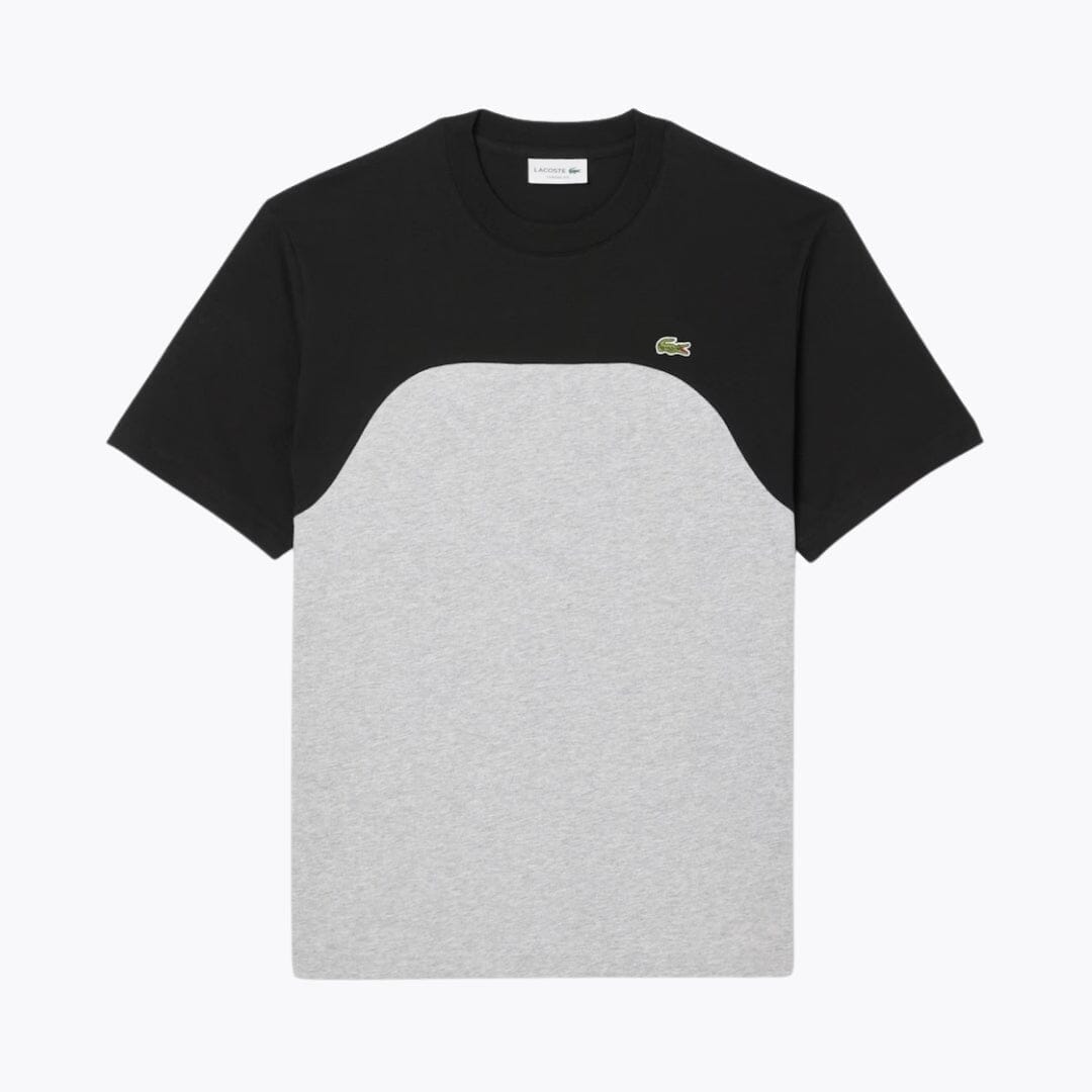 LC Cotton Jersey Colour-Block T-shirt Lacoste Adelstein Grey / black S