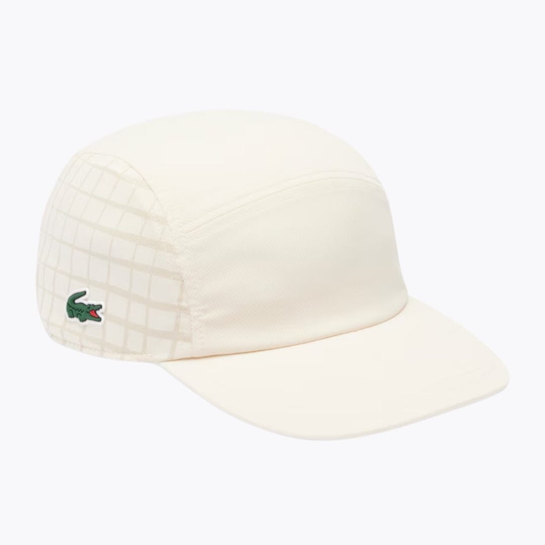 LC Graphic Print Tennis Cap Lacoste Adelstein White
