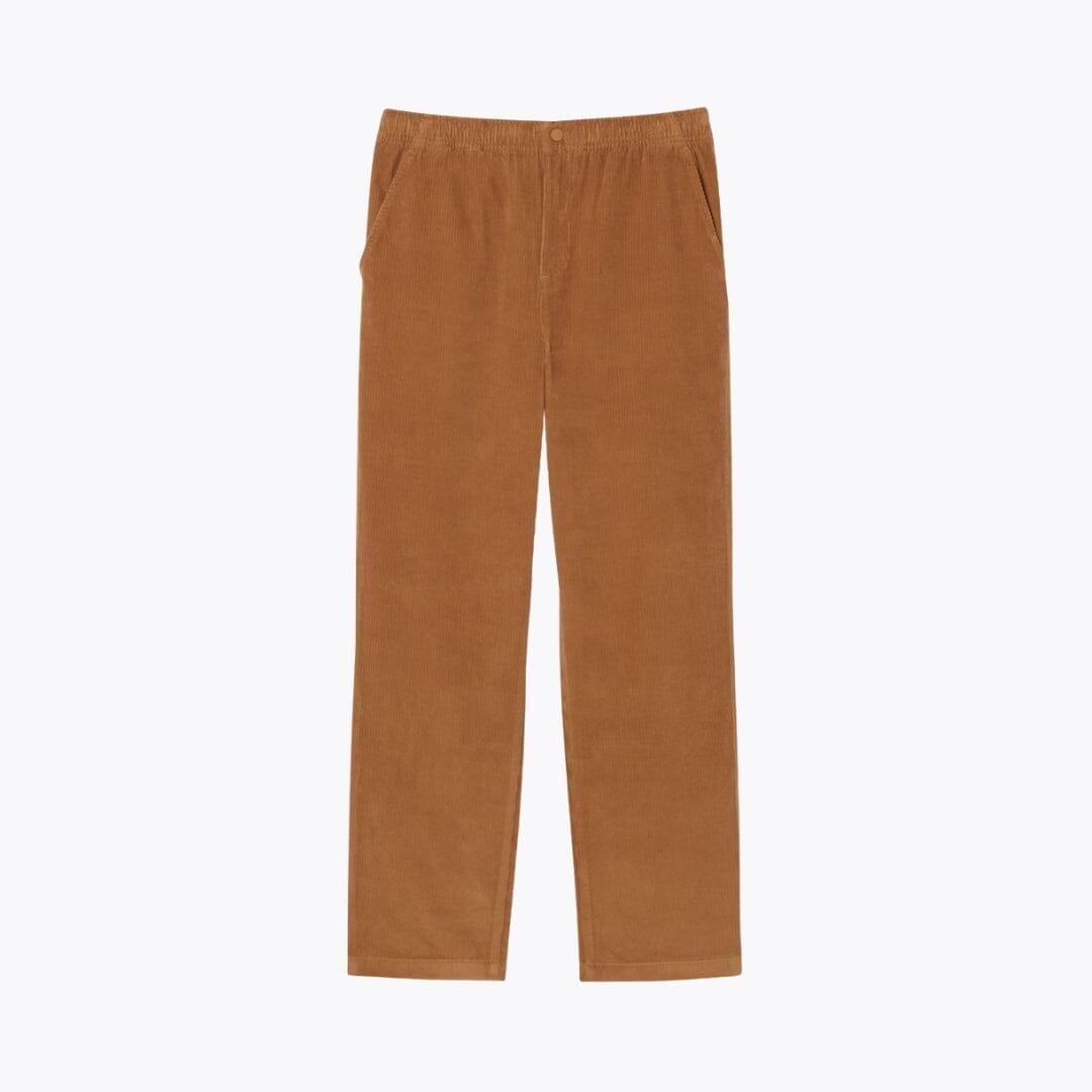 LC Regular Fit Corduroy Pants Lacoste Adelstein Light brown S