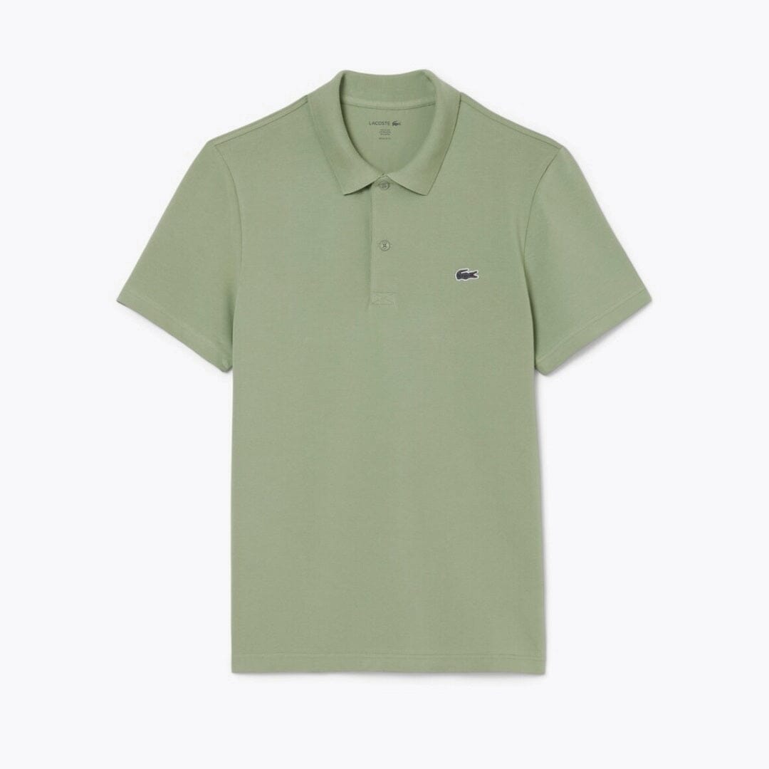 LC Regular Fit Cotton Blend Polo Shirt Lacoste Adelstein Green S