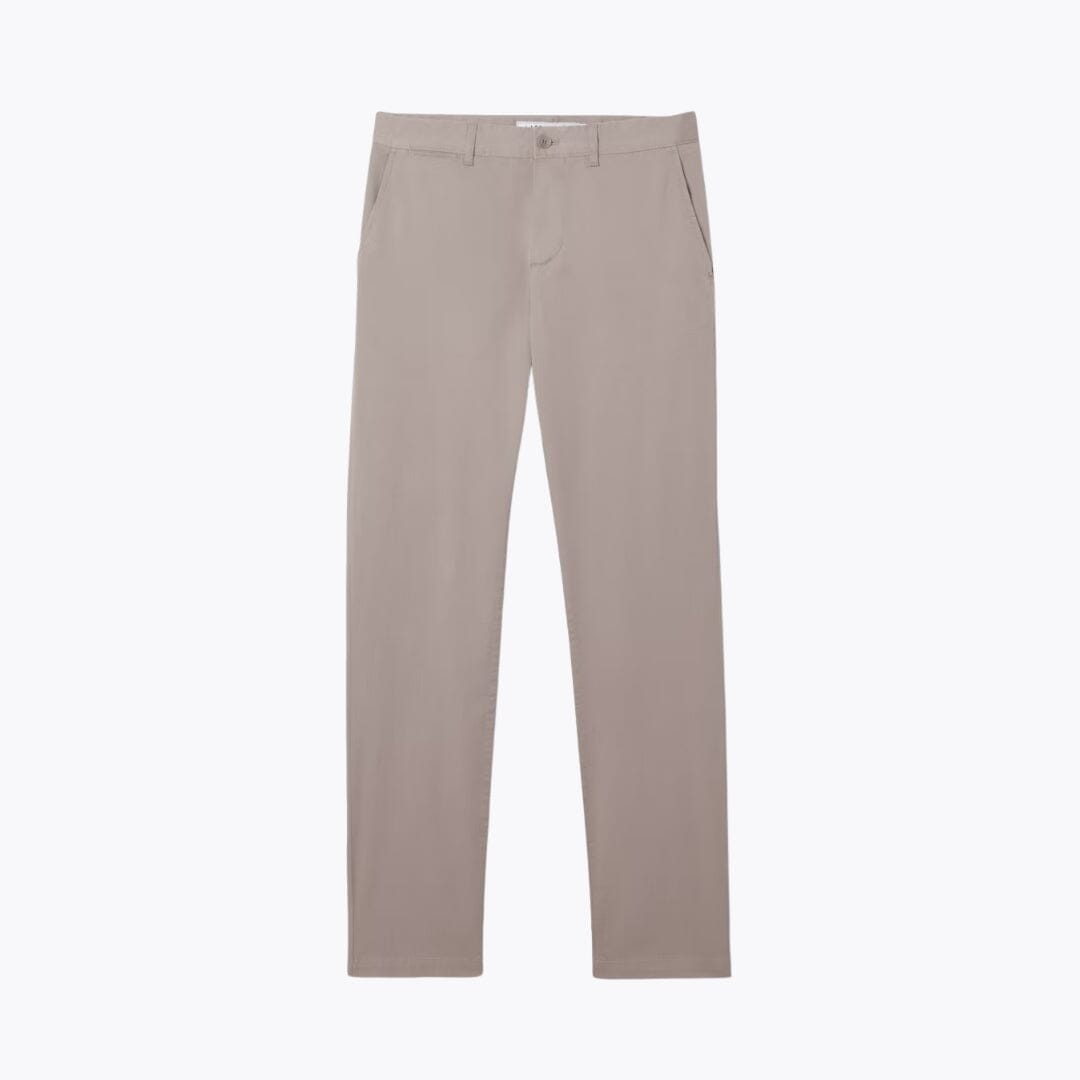 LC Slim Fit Stretch Cotton Chino Pants Lacoste Adelstein Light grey S
