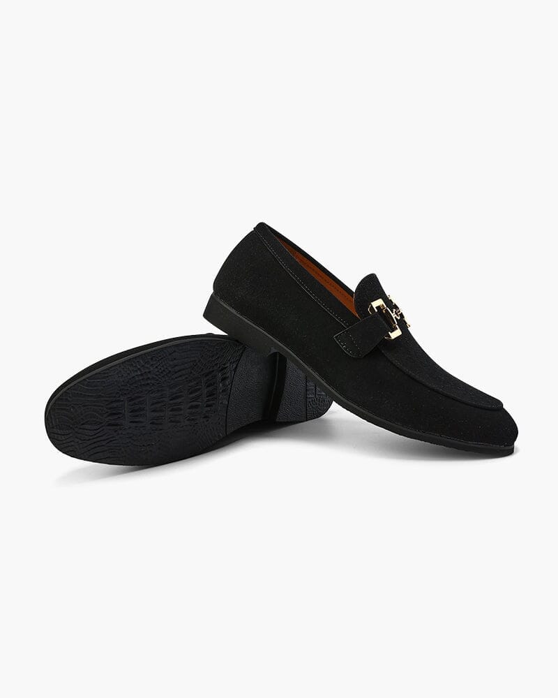 Luxus Wildleder Slipper Adelstein