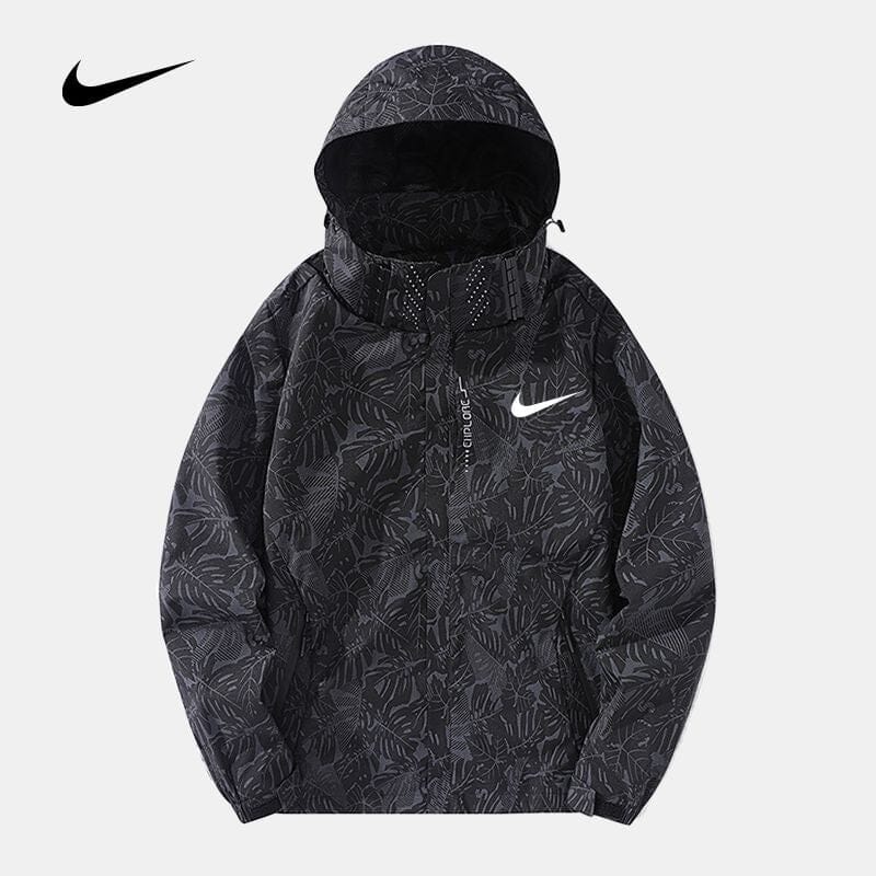NK Men's Hooded Casual Jacket Nike Adelstein Black S