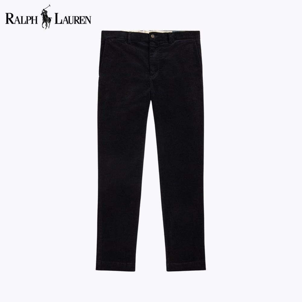 RL Andover Slim Fit Stretch Corduroy Pant Ralph Lauren Adelstein Black 28