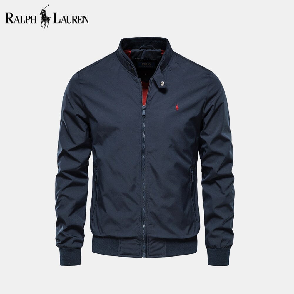 RL Bomber Classic Bomber Jacket Ralph Lauren Adelstein Navy blue S