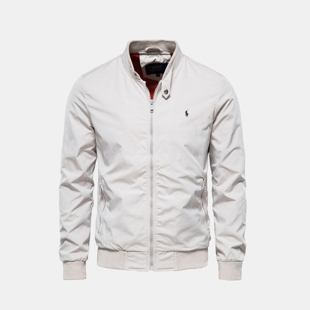 RL Bomber Jacket (CLEARANCE) Ralph Lauren Adelstein White M