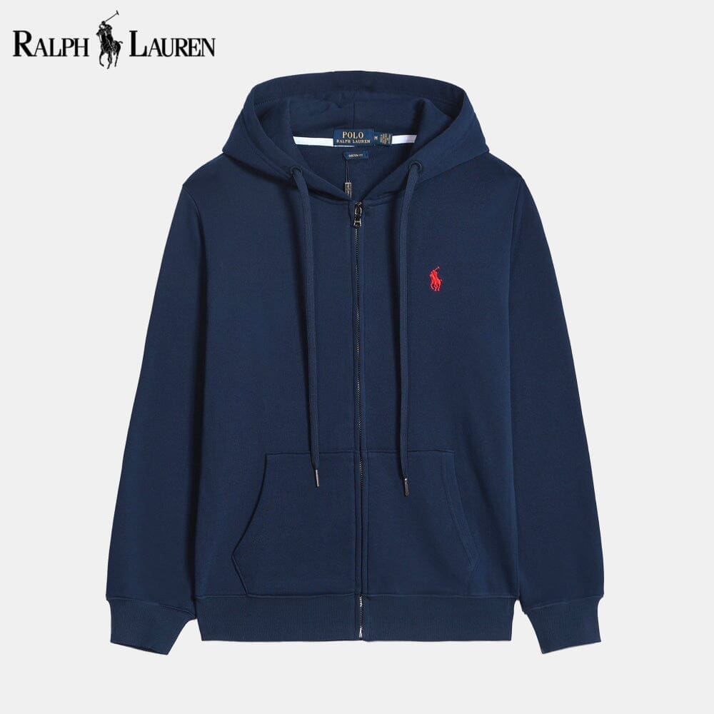 RL Classic Essential Cotton Hoodie Ralph Lauren Adelstein Blue S