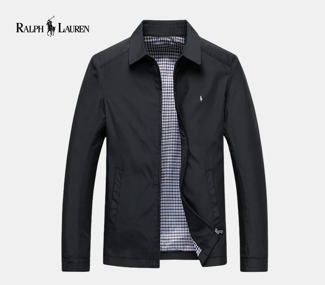 RL Classic Lightweight Jacket (CLEARANCE) Ralph Lauren Adelstein Black M
