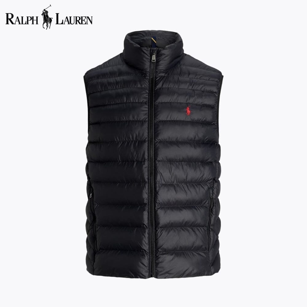 RL Colden Packable Gilet Ralph Lauren Adelstein Black S