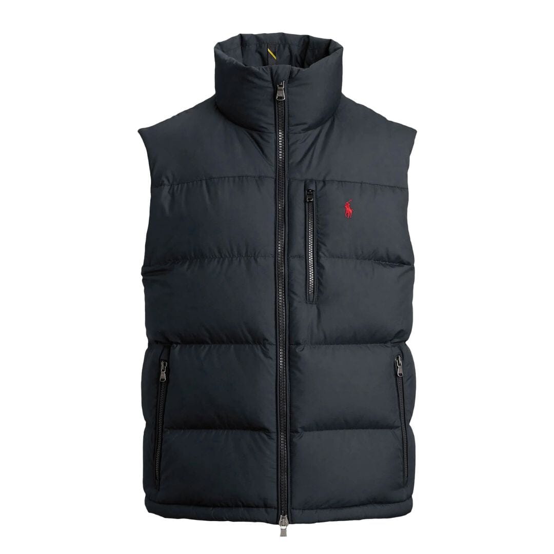 RL | Gilet Signature Homme – Déstockage Ralph Lauren Adelstein Noir Intemporel XS