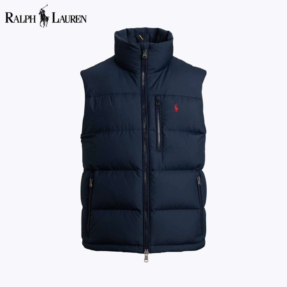 RL Gorham Down Gilet Ralph Lauren Adelstein Blue Navy S