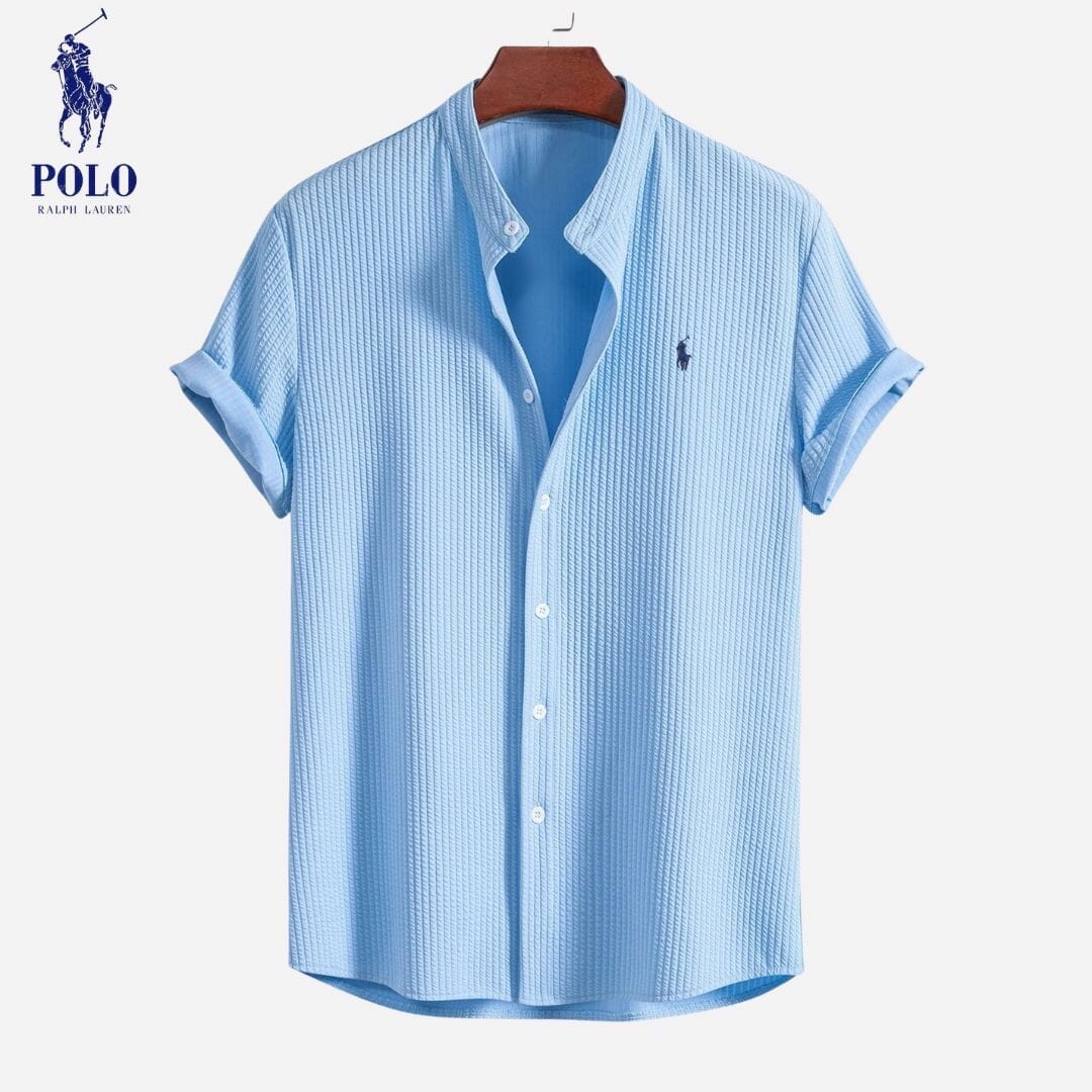RL Men's Summer Shirt Ralph Lauren Adelstein Light blue S