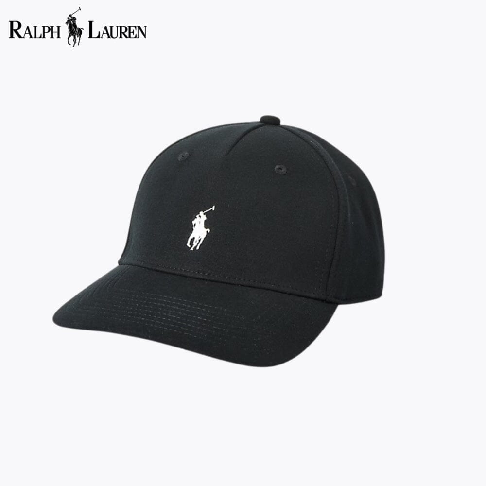 RL Ponte Ball Cap Ralph Lauren Adelstein Black