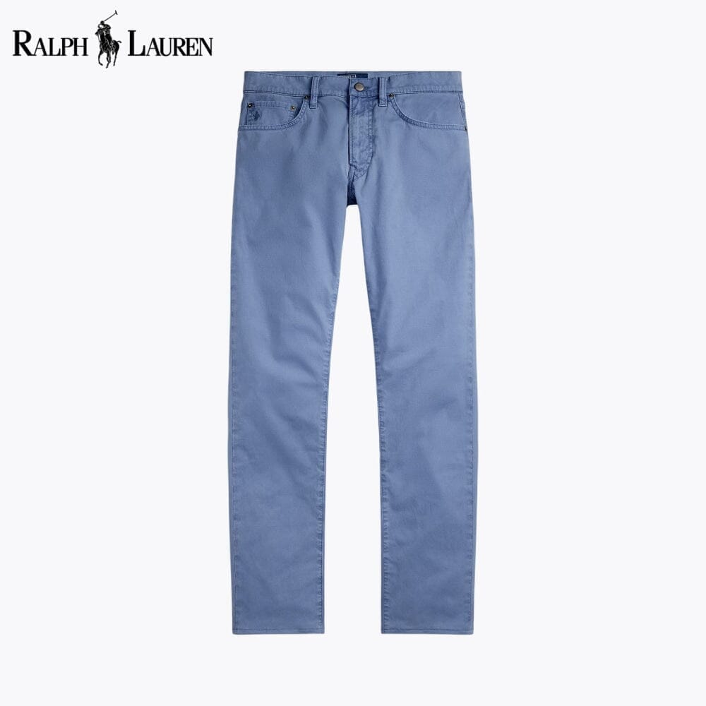 RL Sullivan Slim Stretch Twill Pant Ralph Lauren Adelstein Blue 28