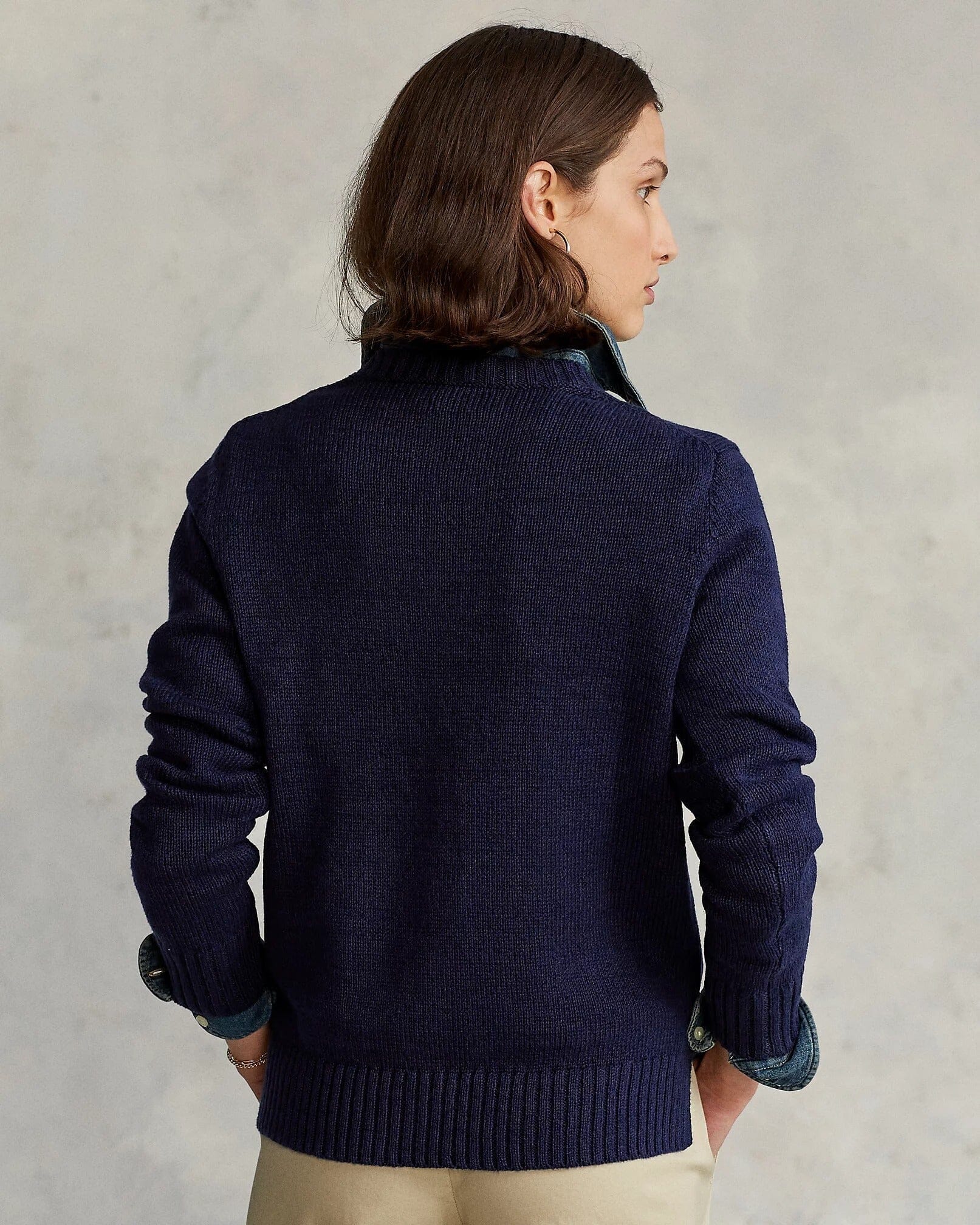 RL Sweater | Linen Crew Neck Ralph Lauren Adelstein