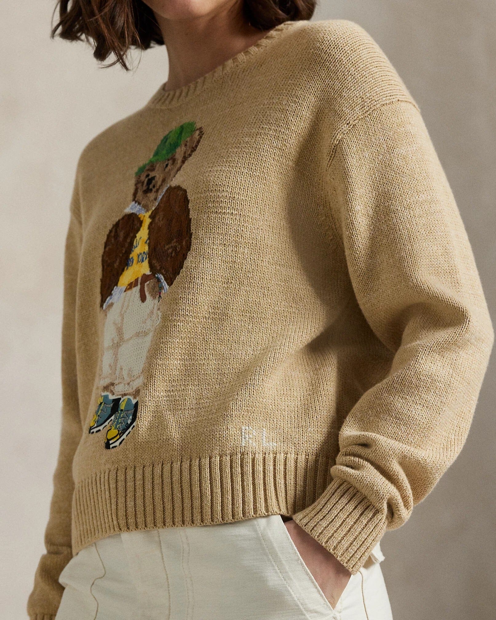 RL Sweater | Polo Bear Beige Ralph Lauren Adelstein