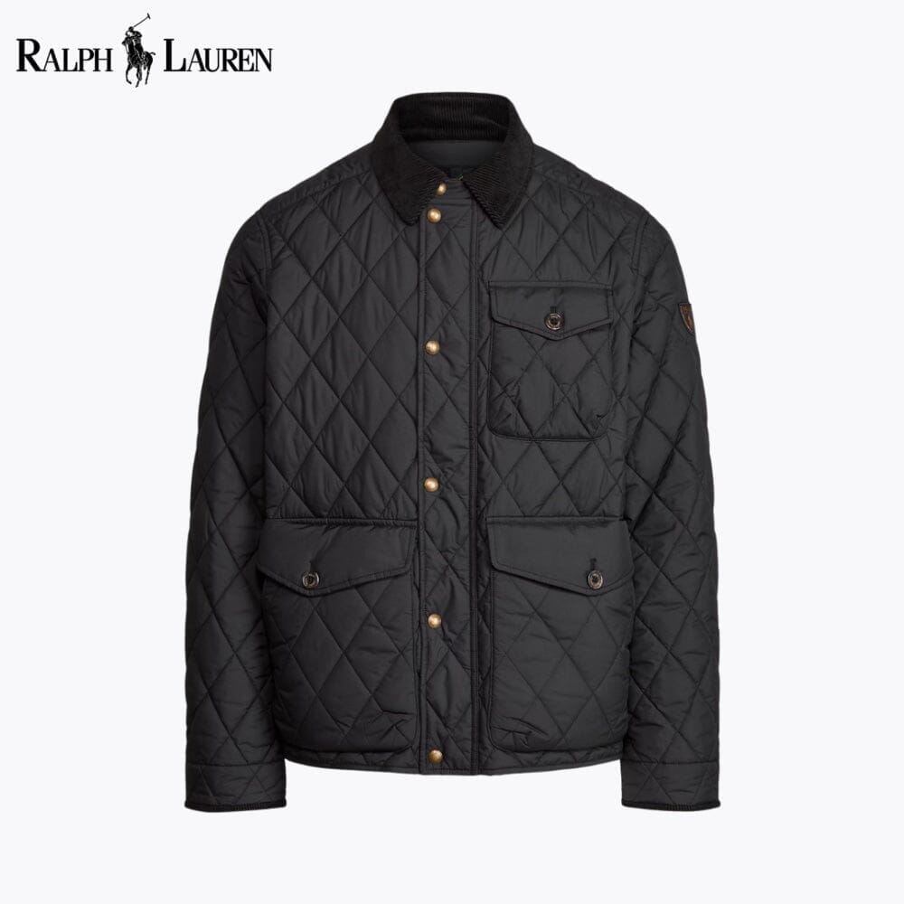 RL The Beaton Quilted Jacket Ralph Lauren Adelstein Black S
