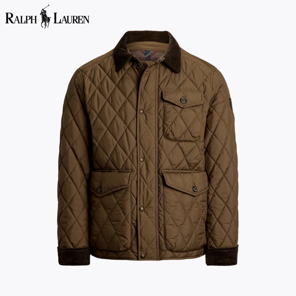RL The Beaton Quilted Jacket Ralph Lauren Adelstein Chestnut S