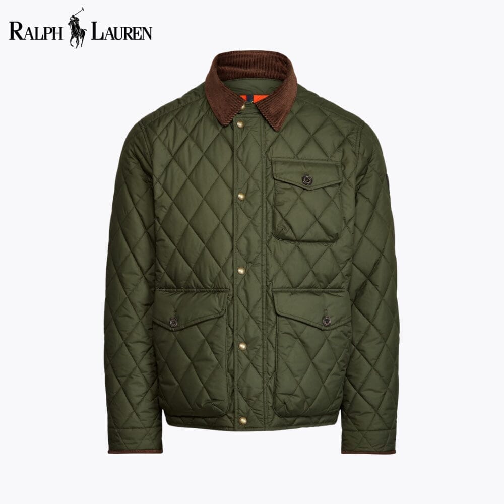 RL The Beaton Quilted Jacket Ralph Lauren Adelstein Company Olive S