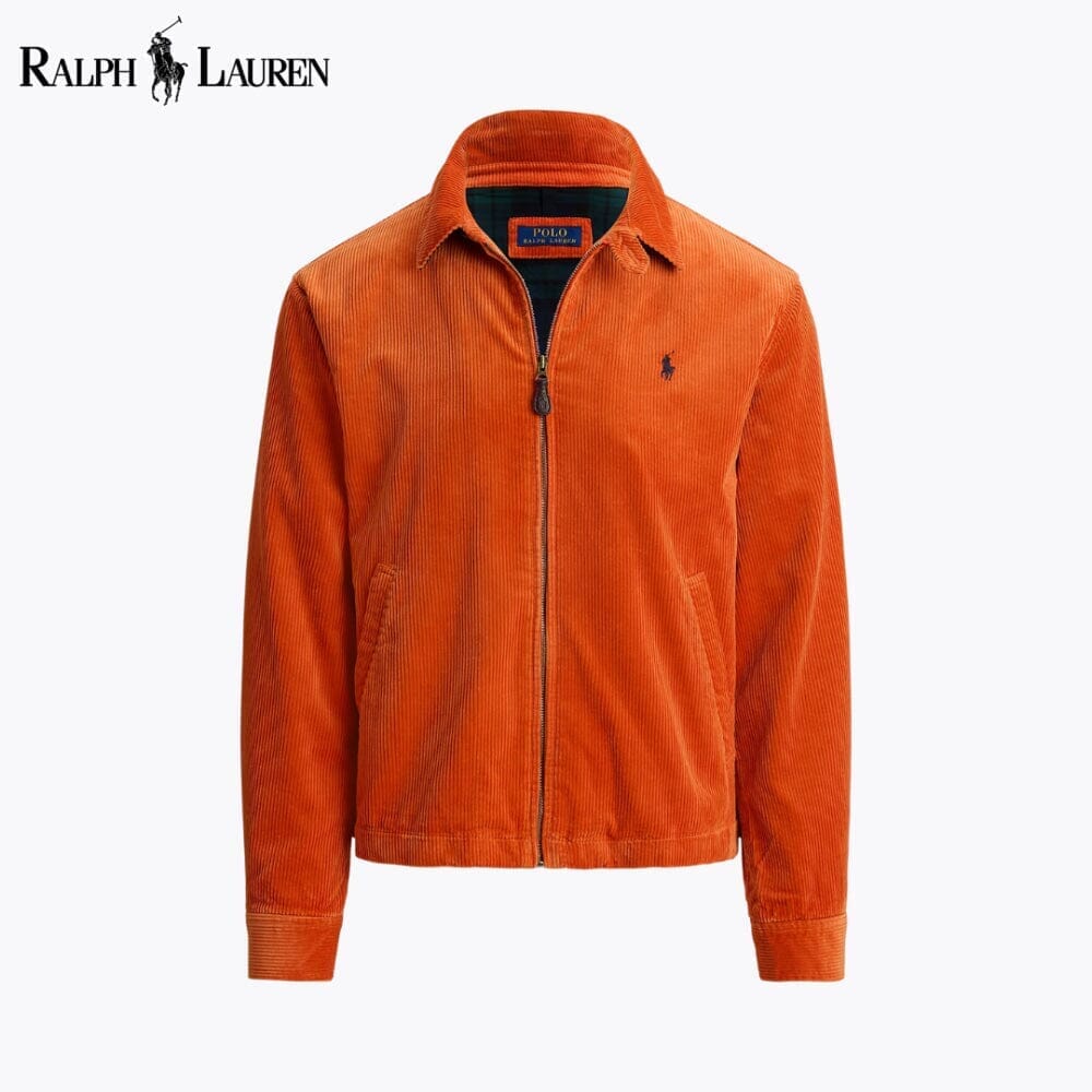 RL Wynton Corduroy Jacket Ralph Lauren Adelstein Orange S