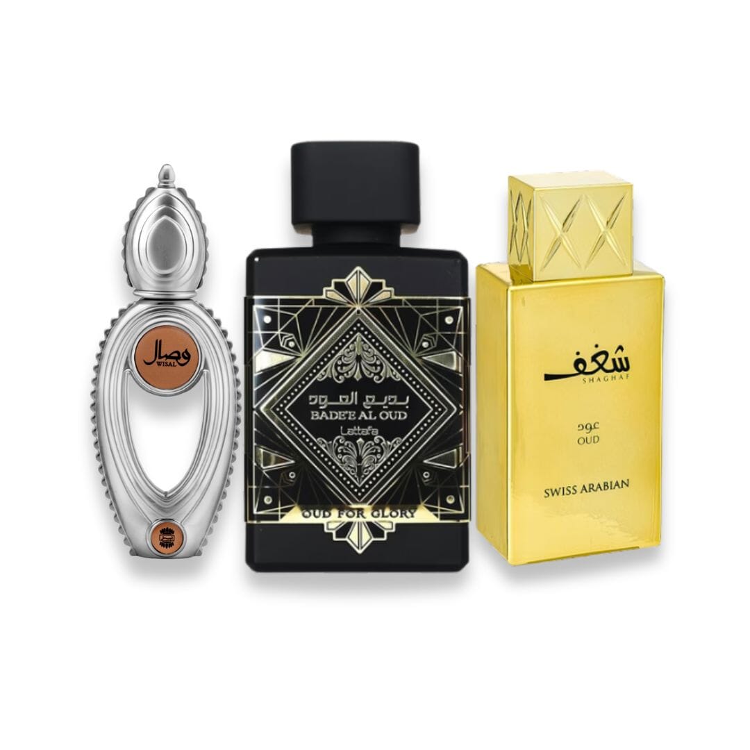 SET Velvet Oud – 3x 100 ml / EDP Adelstein
