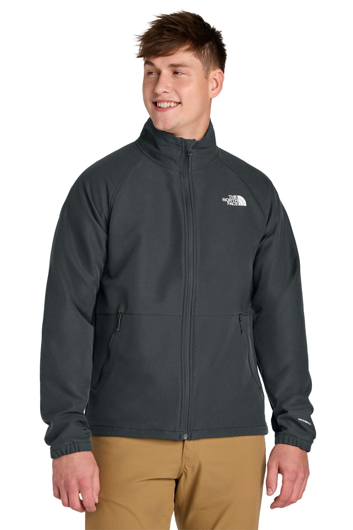 TNF Barr Lake Soft Shell Jacket The North Face Adelstein Asphalt Grey Dark Heather S