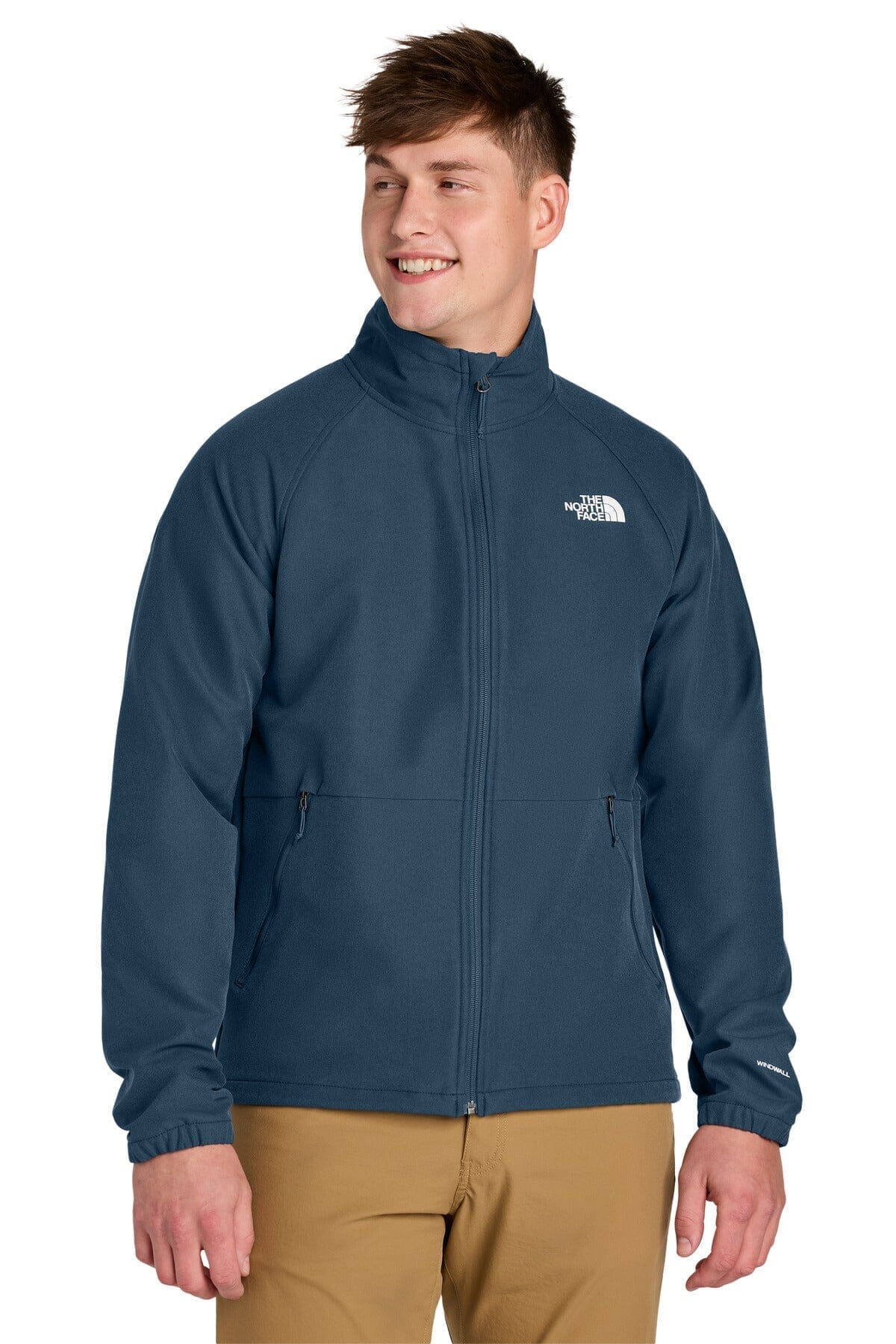 TNF Barr Lake Soft Shell Jacket The North Face Adelstein Shady Blue Dark Heather S