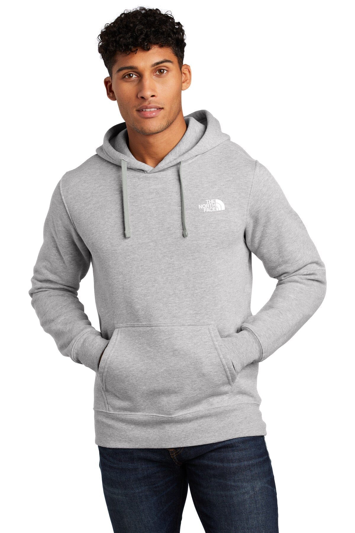 TNF Chest Logo Pullover Hoodie The North Face Adelstein TNF Light Grey Heather S