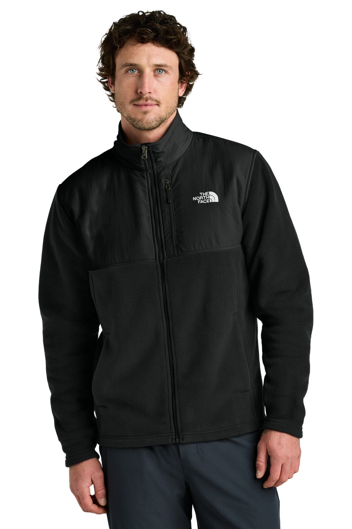 TNF Highest Peak Full-Zip Fleece Jacket The North Face Adelstein TNF Black S