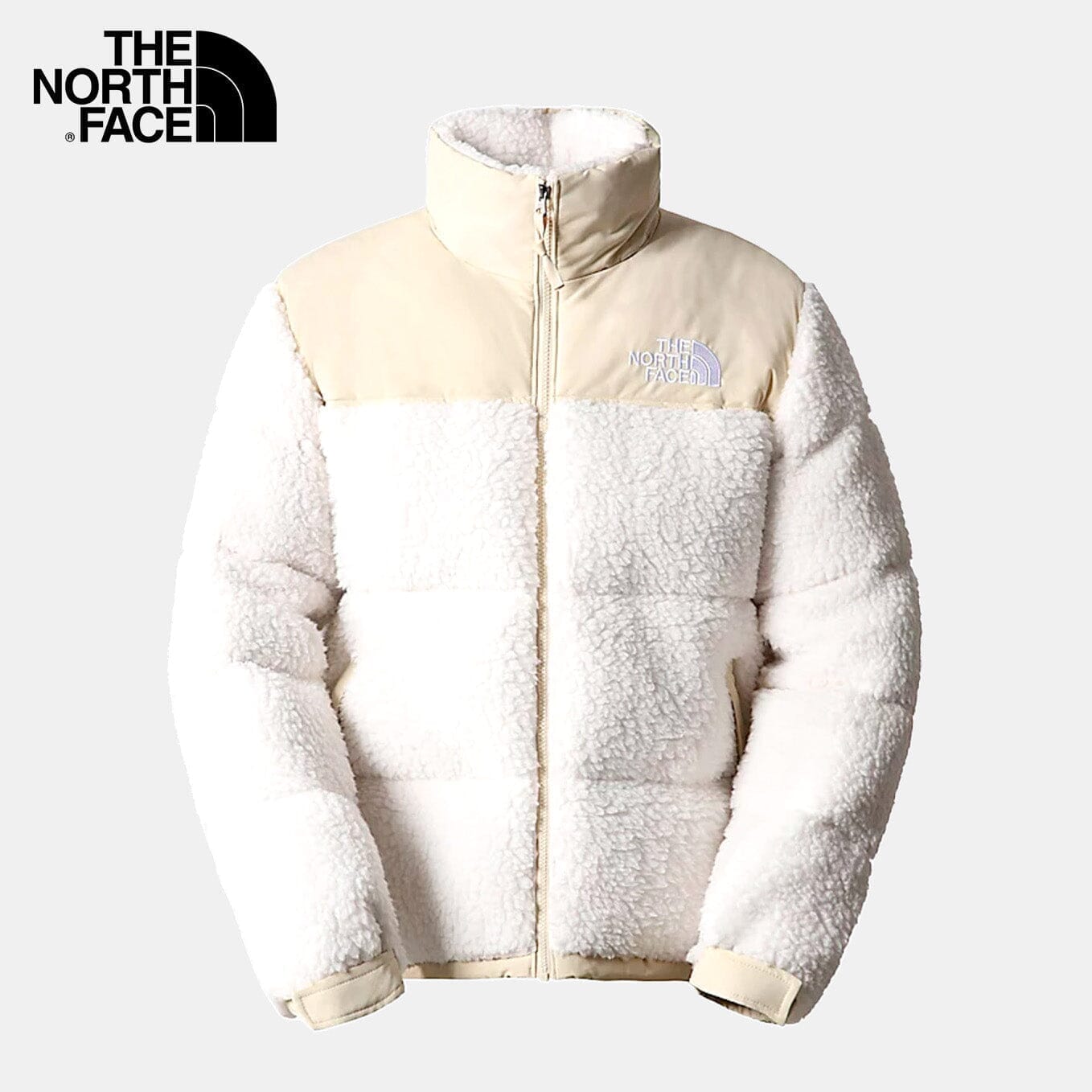TNF Men's Sherpa Jacket (New) The North Face Adelstein White M