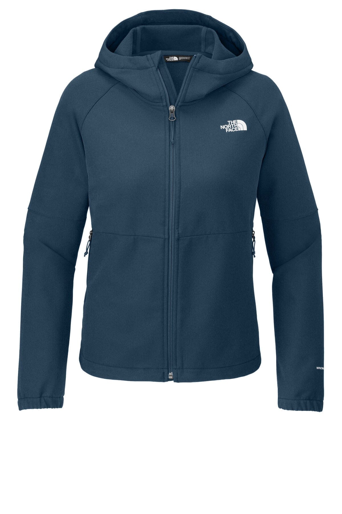 TNF Women's Barr Lake Hooded Soft Shell Jacket The North Face Adelstein Shady Blue Dark Heather S