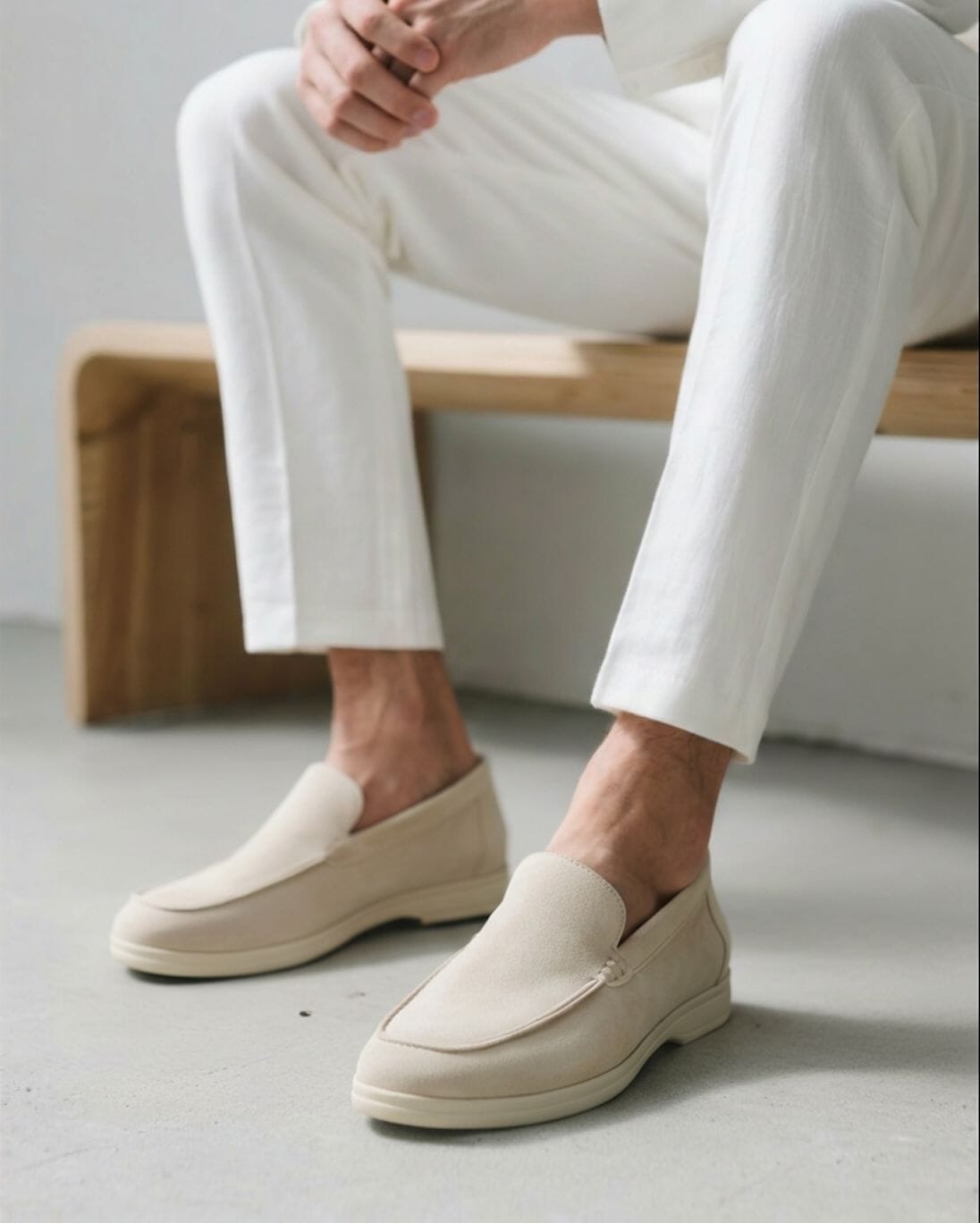 Wildleder Slipper Adelstein