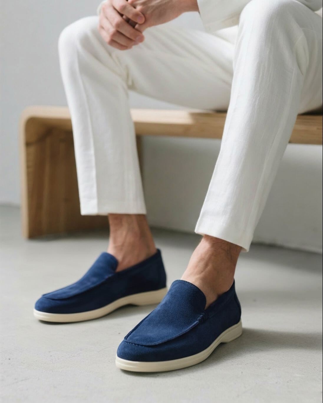 Wildleder Slipper Adelstein