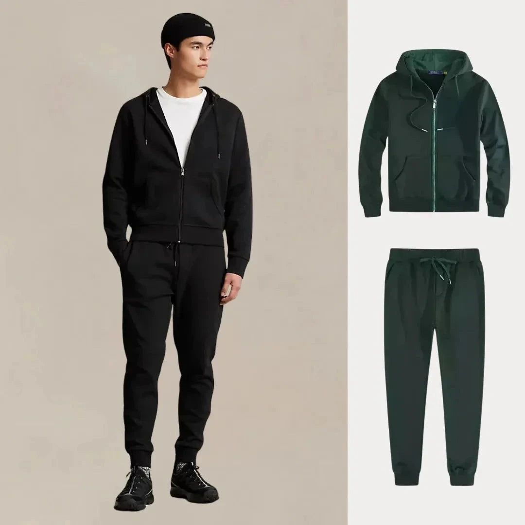 1 KAUFEN, 2 ERHALTEN – PREMIUM-FLEECE-SET URBAN COMFORT Adelstein SCHWARZ S 