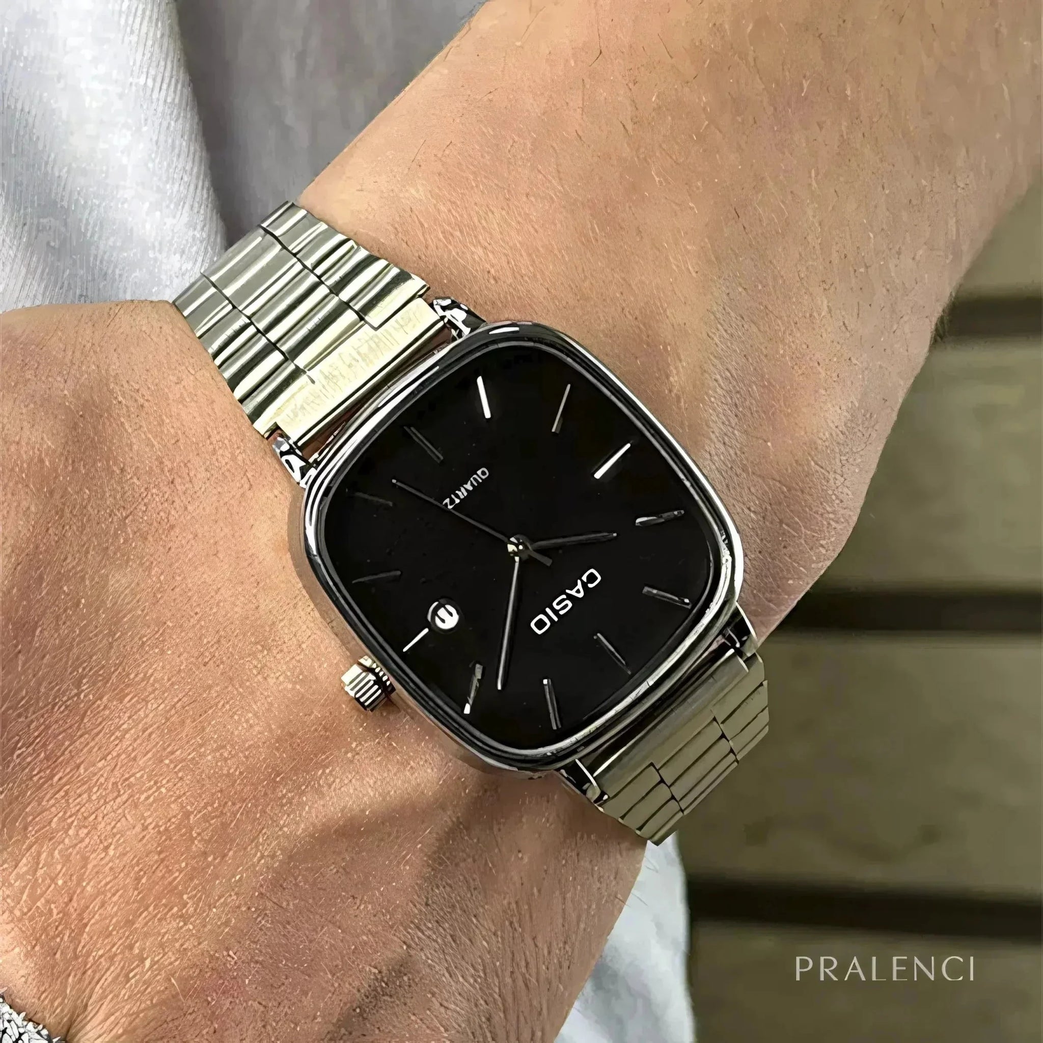 C A S I O Luxurious 36mm Watch - Water Resistant | Transferred steel Relógio CASIO Luxurious 36mm - Unissex Resistente à água | Aço Inoxidável Adelstein 