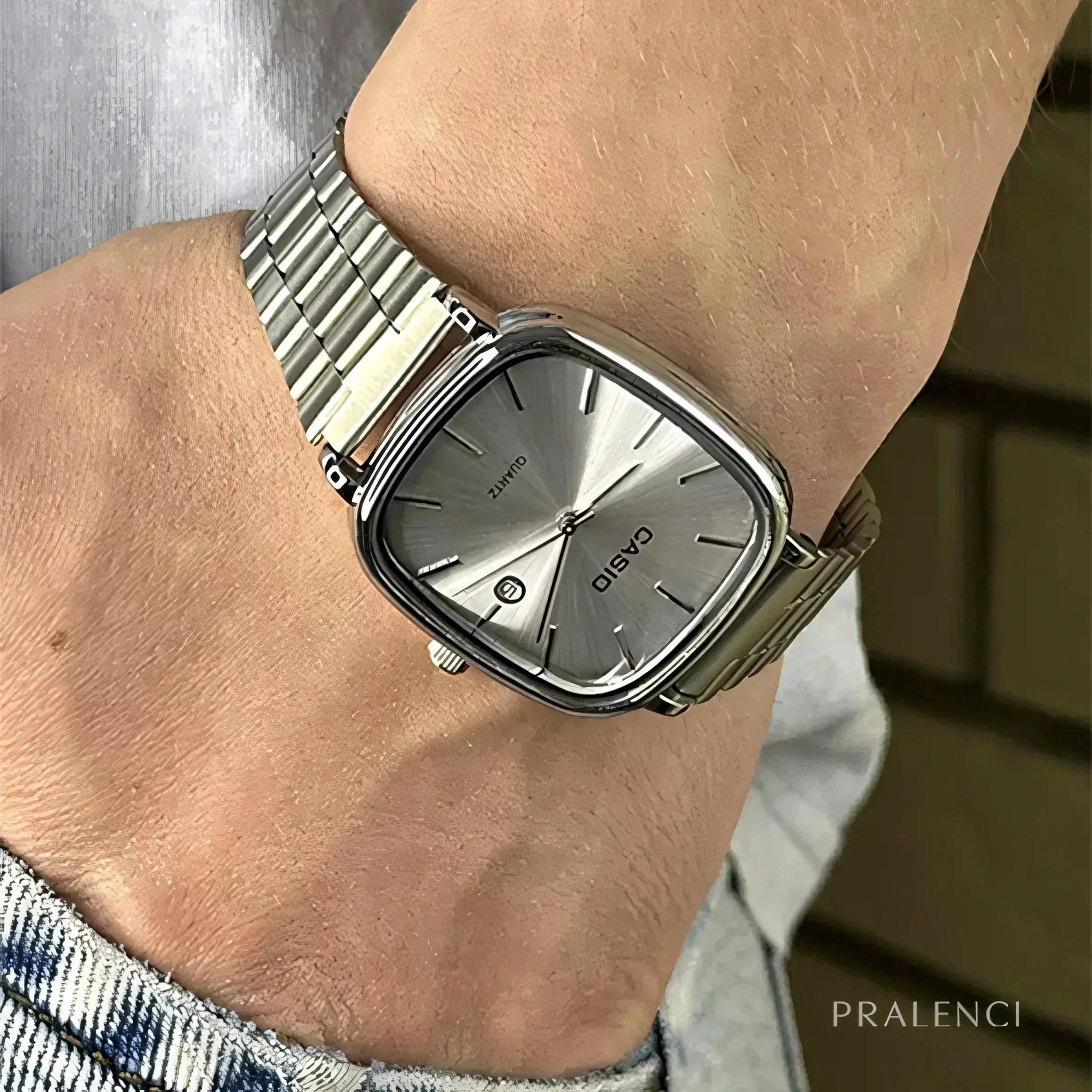 C A S I O Luxurious 36mm Watch - Water Resistant | Transferred steel Relógio CASIO Luxurious 36mm - Unissex Resistente à água | Aço Inoxidável Adelstein 