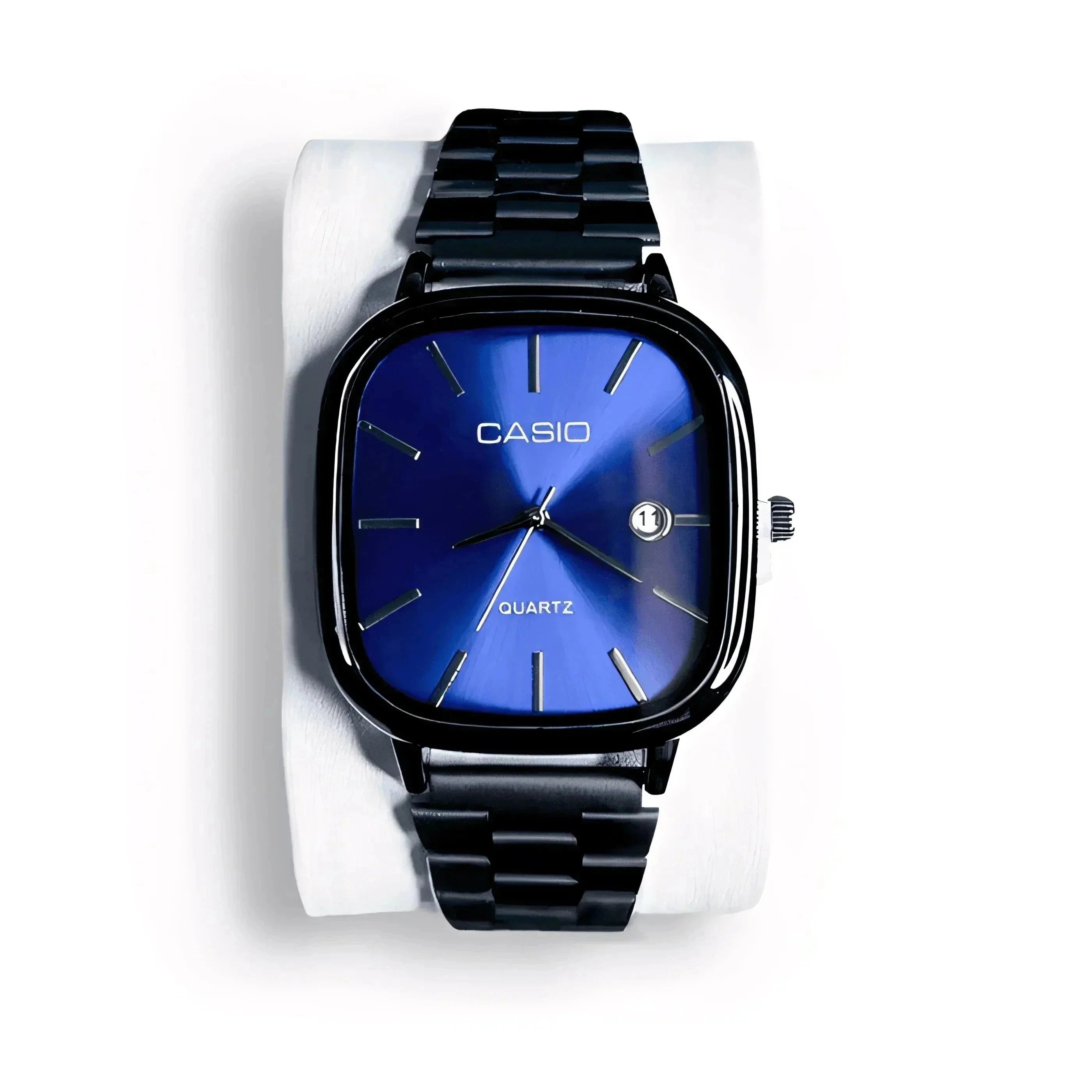 C A S I O Luxurious 36mm Watch - Water Resistant | Transferred steel Relógio CASIO Luxurious 36mm - Unissex Resistente à água | Aço Inoxidável Adelstein Blue 