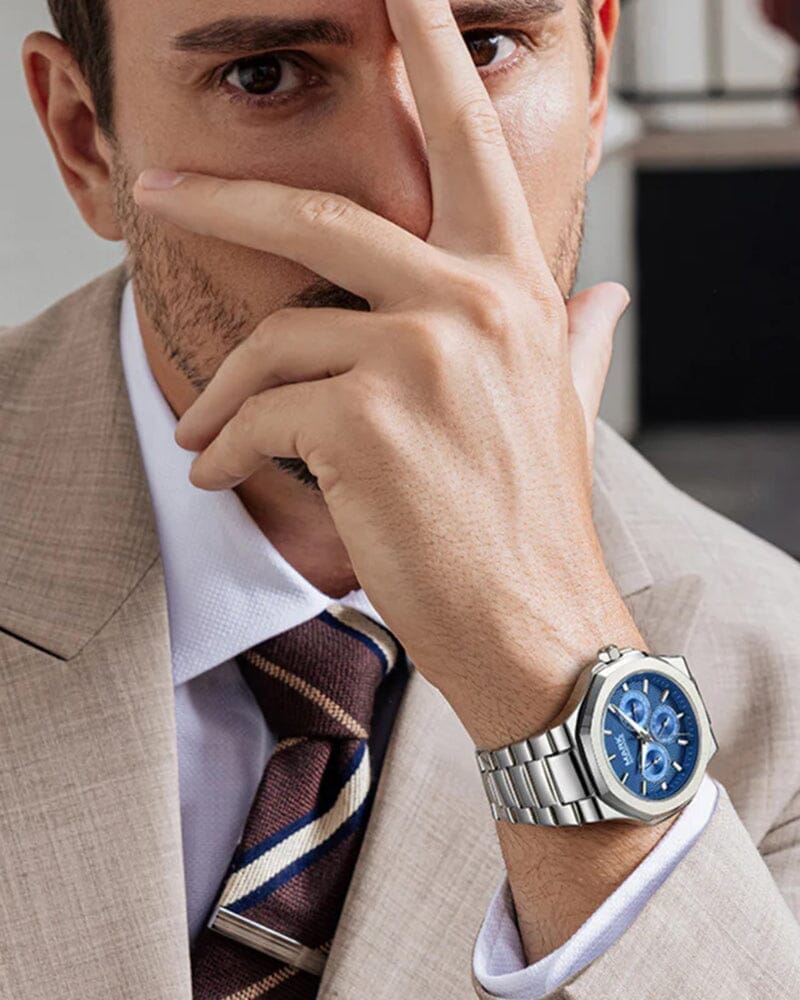 Edelstahl-Uhr (Wasserdicht) Adelstein 