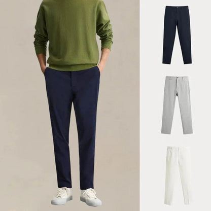 Kaufen Sie 1, erhalten Sie 3 – Chino-Set mit täglichem Rotationsschnitt Adelstein MARINEBLAU • GRAU • WEISS S 