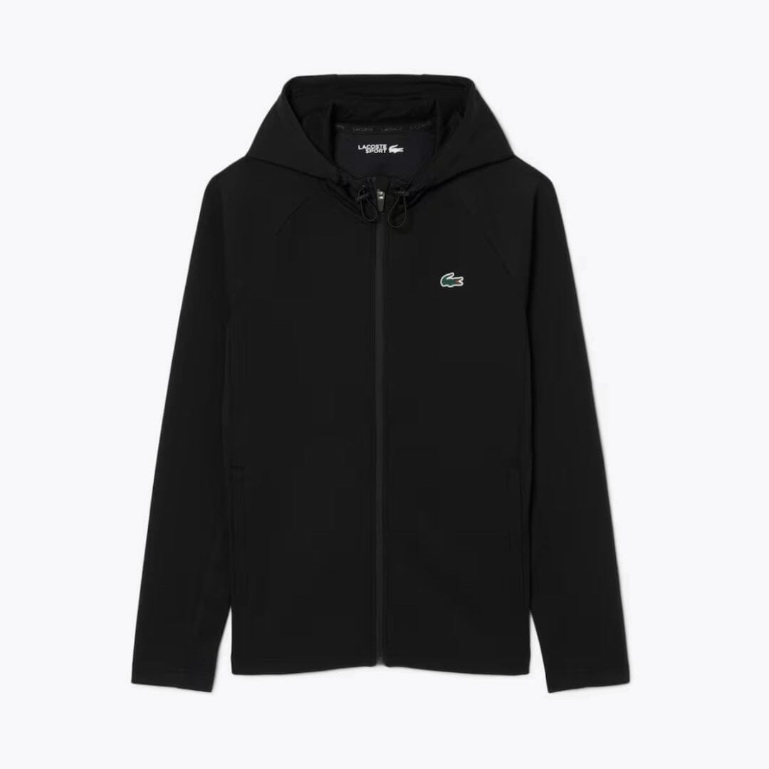LC Breathable Sport Track Jacket Lacoste Adelstein Black S 