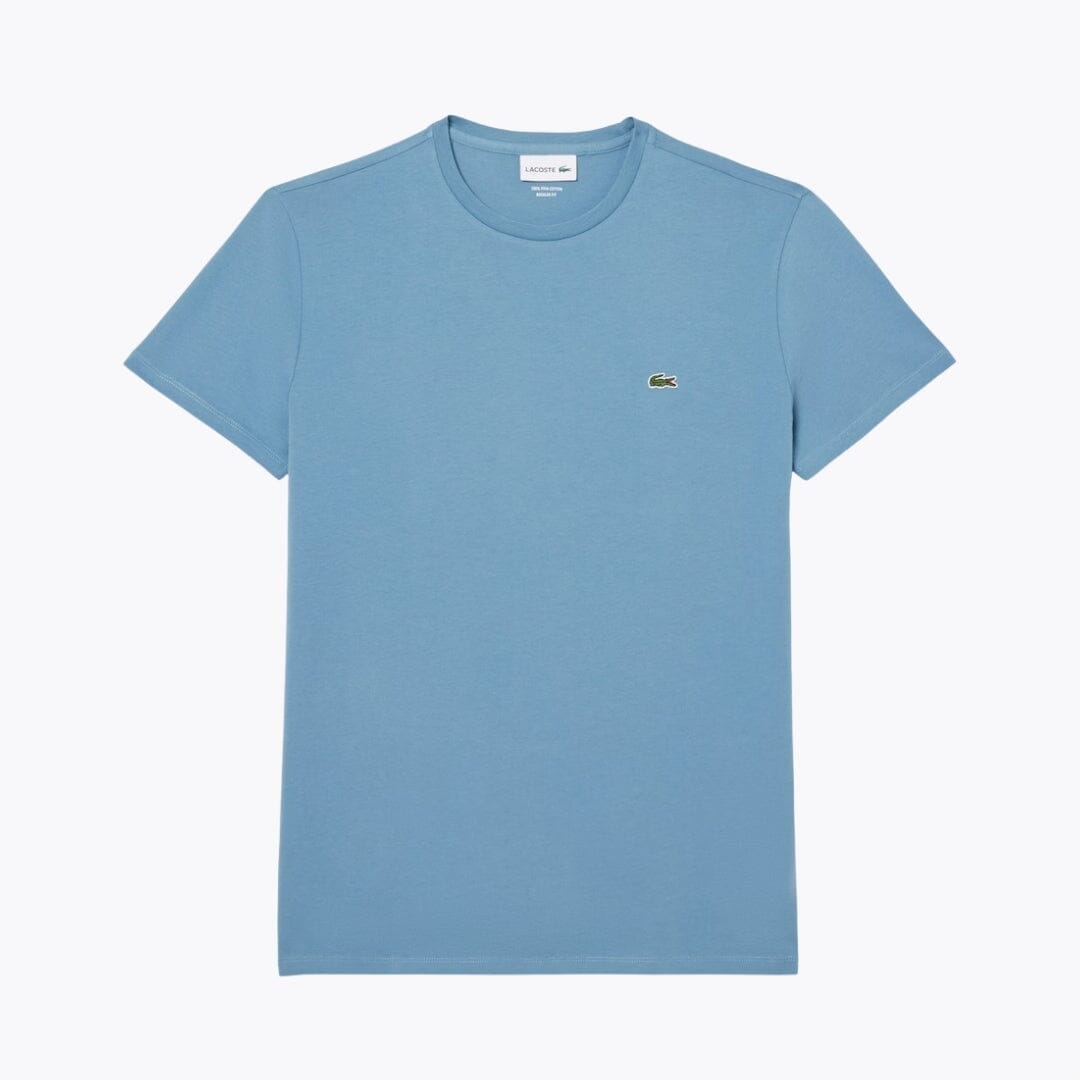 LC Cotton Pima T-shirt Lacoste Adelstein Blue S 