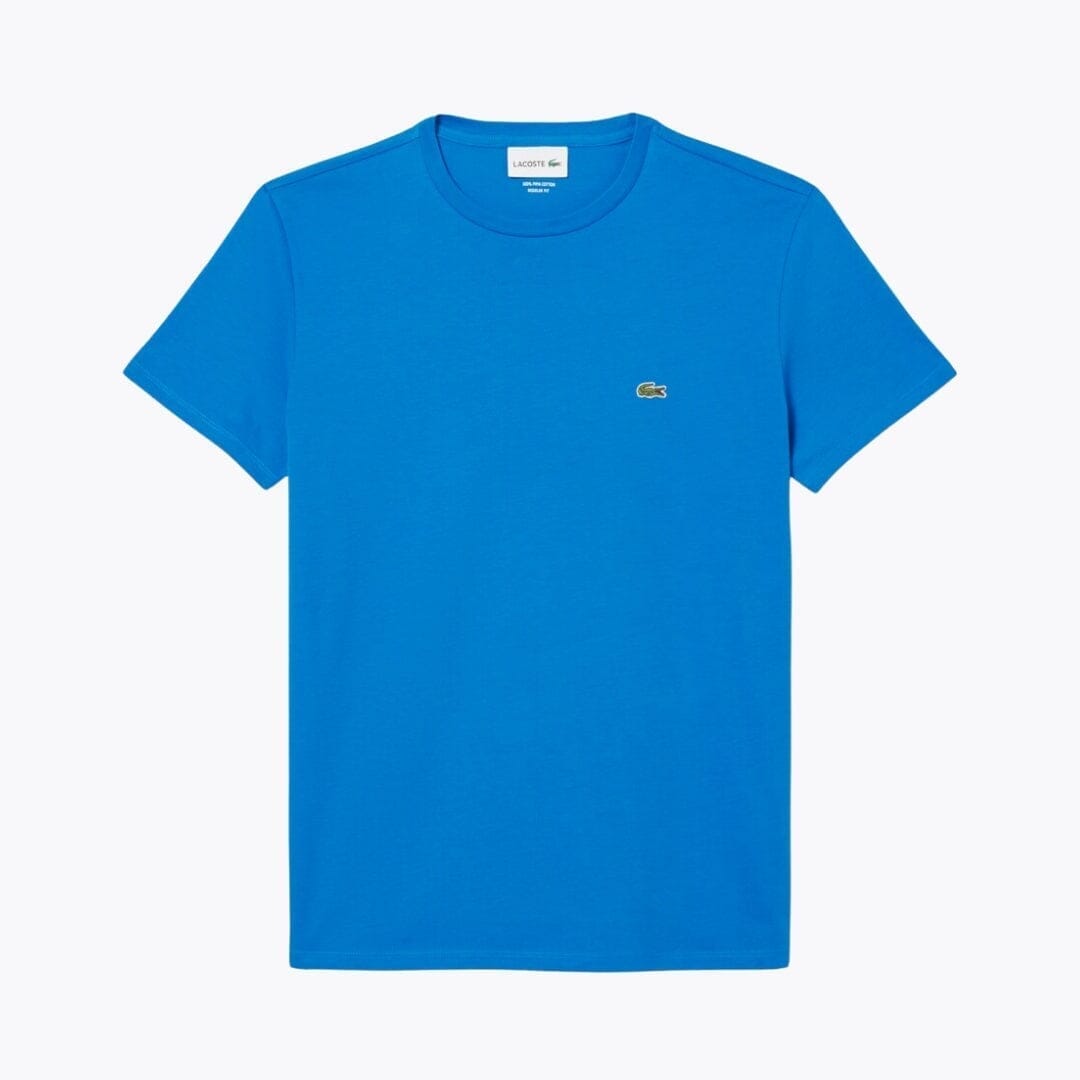 LC Cotton Pima T-shirt Lacoste Adelstein Denim blue S 