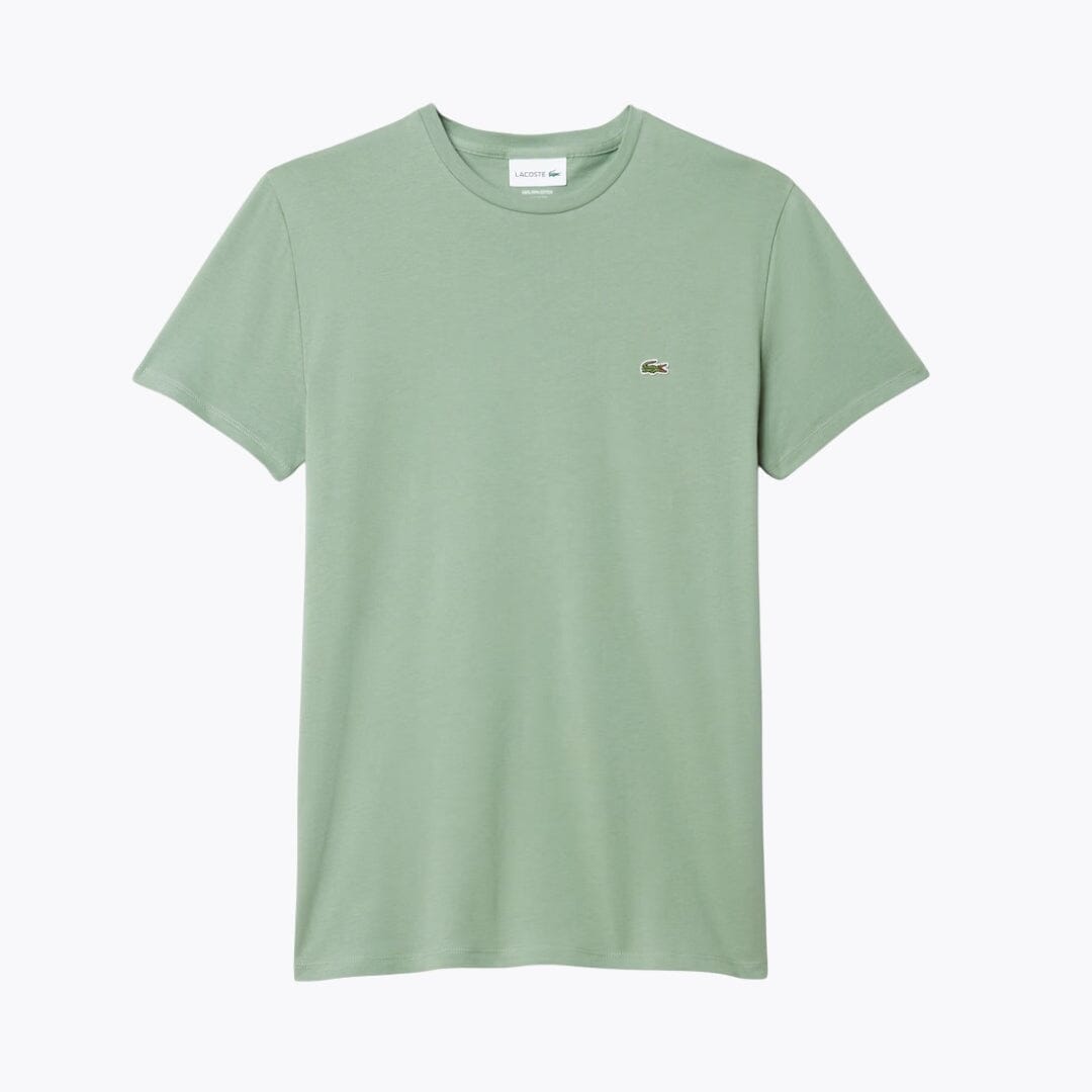 LC Cotton Pima T-shirt Lacoste Adelstein Green S 