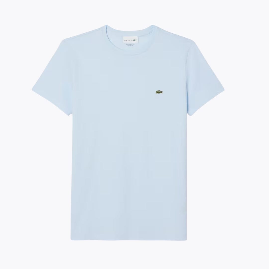 LC Cotton Pima T-shirt Lacoste Adelstein Light blue S 