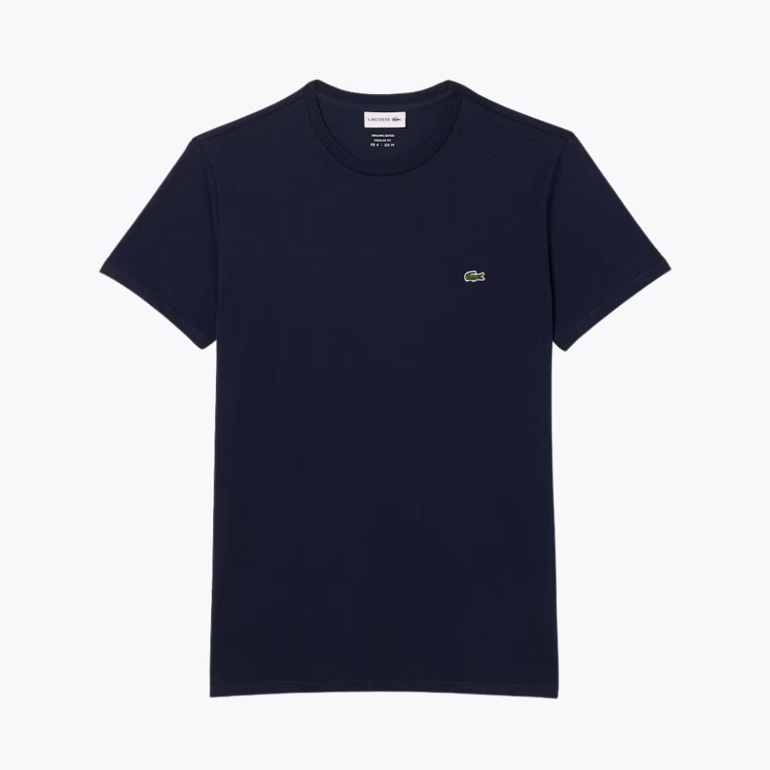 LC Cotton Pima T-shirt Lacoste Adelstein Midnight blue S 