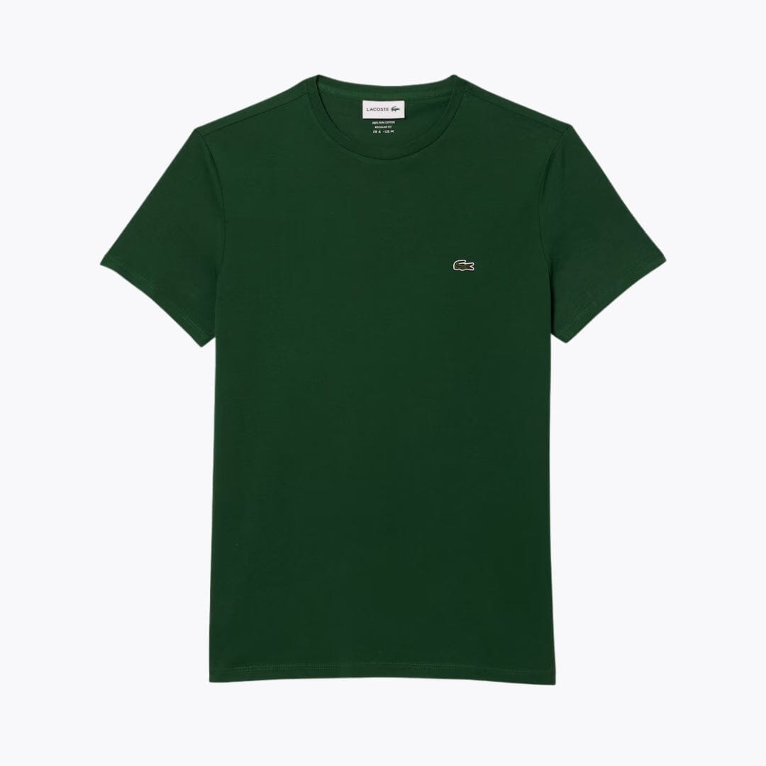 LC Cotton Pima T-shirt Lacoste Adelstein Pine green S 