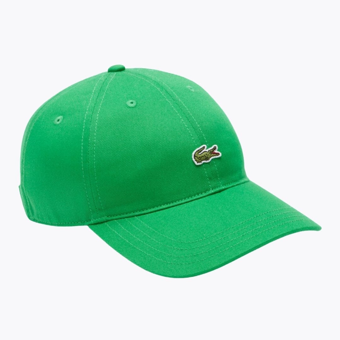 LC Cotton Twill Cap Lacoste Adelstein Green 