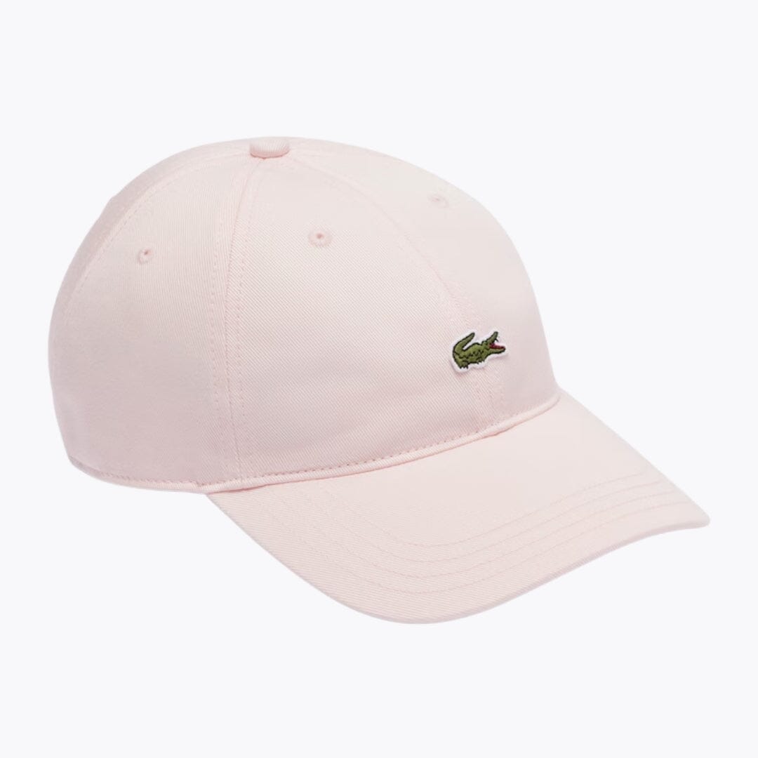 LC Cotton Twill Cap Lacoste Adelstein Light pink 