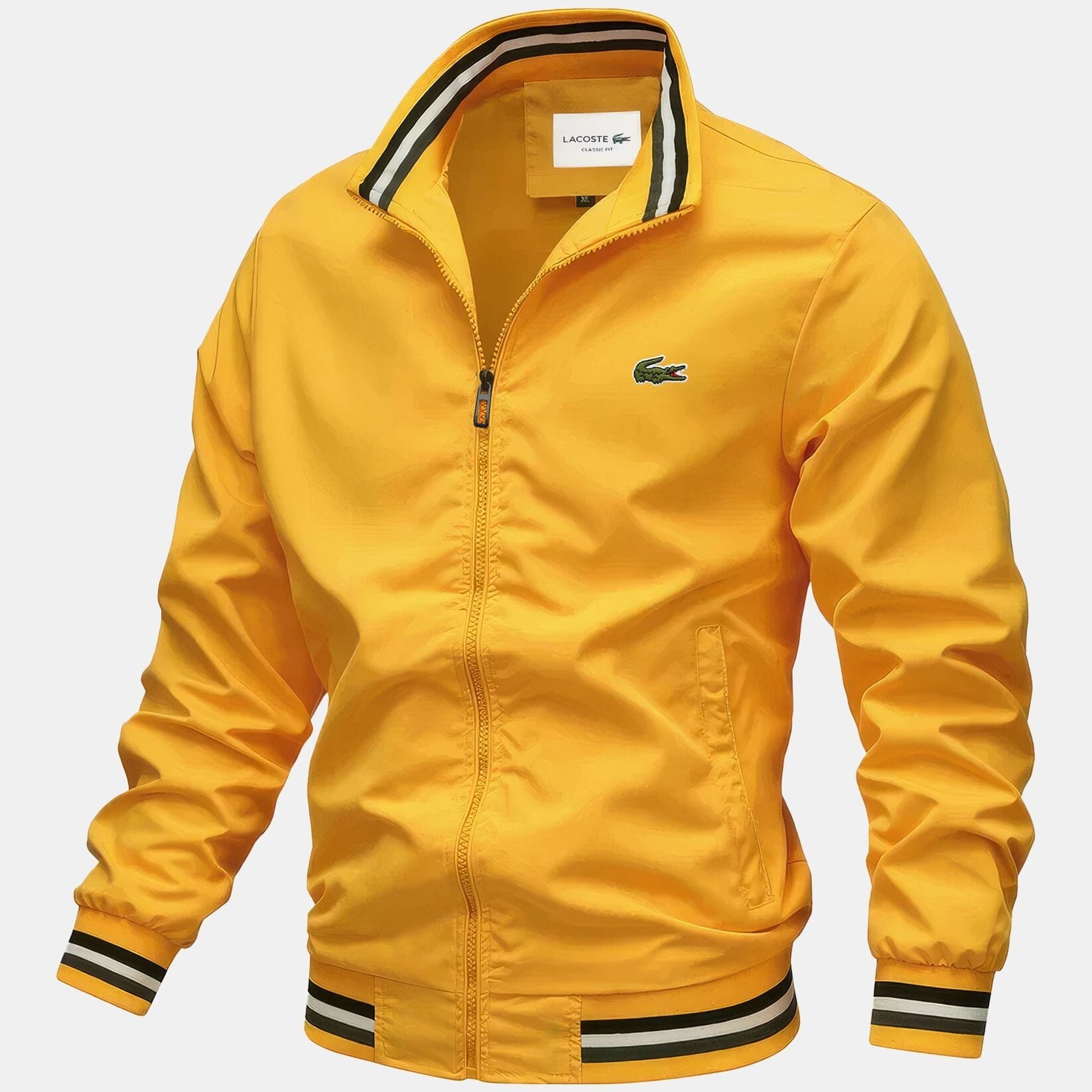 LC Lightweight Sports Blouson Lacoste Adelstein Gold Yellow S 